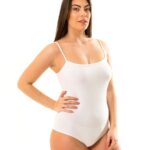 Body Jadea 4155 spalla stretta in cotone elasticizzato