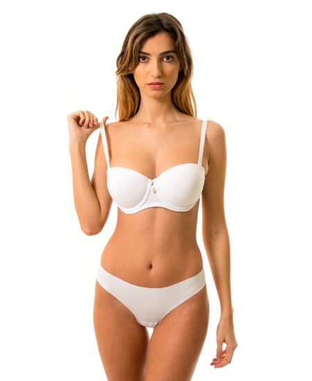 Reggiseno fascia con ferretto Laura Biagiotti 990132 coppa B