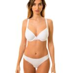 Reggiseno balconcino con ferretto imbottito Sielei 2506 retro taglio laser