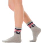 3x Calza corta Fila art.F9399 in spugna leggera