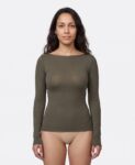 Maglia scollo a barca con Cashmere Jadea 4064
